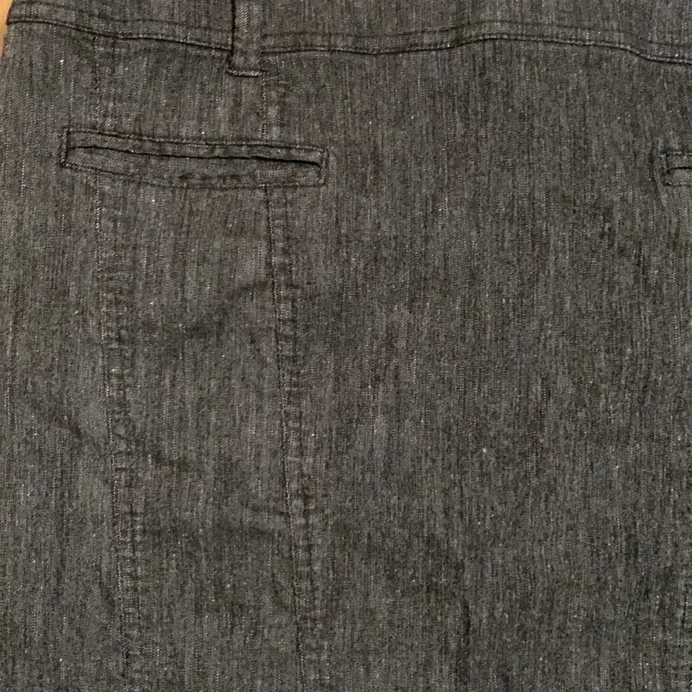BEBE Dark Wash Denim Mini Jean Skirt With Pockets Women’s 10